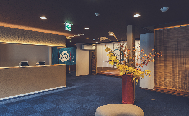 インフォメーション前の様子