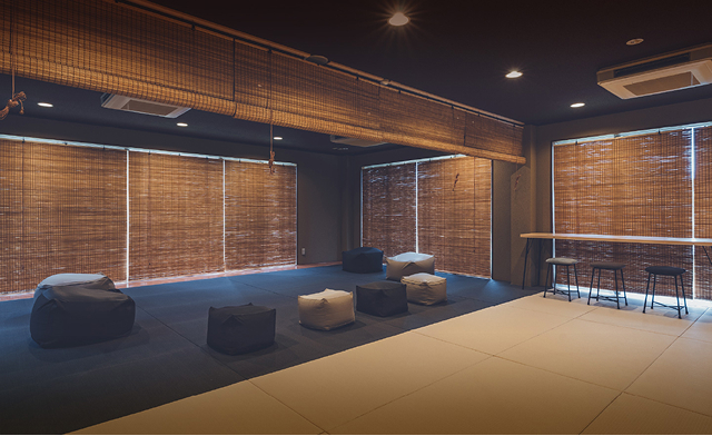 休憩スペースの様子